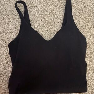 lululemon athletica Black Tank Top